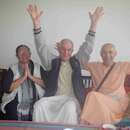Встреча Шри Шримад Мурали Мохана Махараджа с А.Хакимвым, Чайтаней Чандрой Чараном прабху